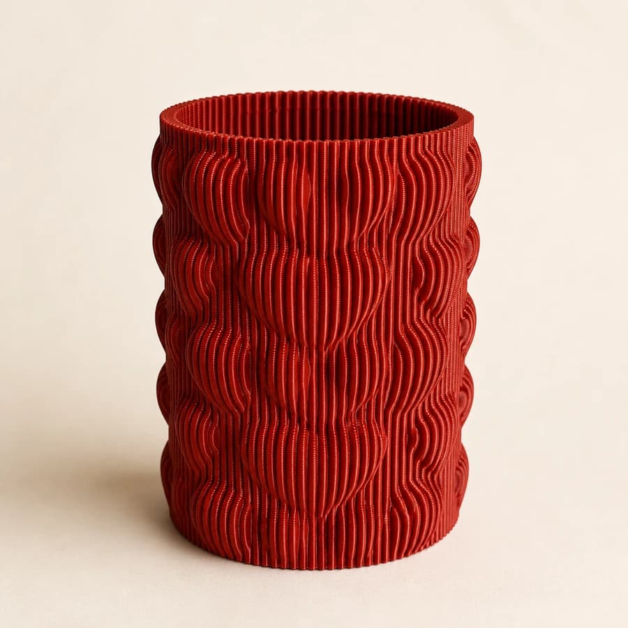 Vaso de corações